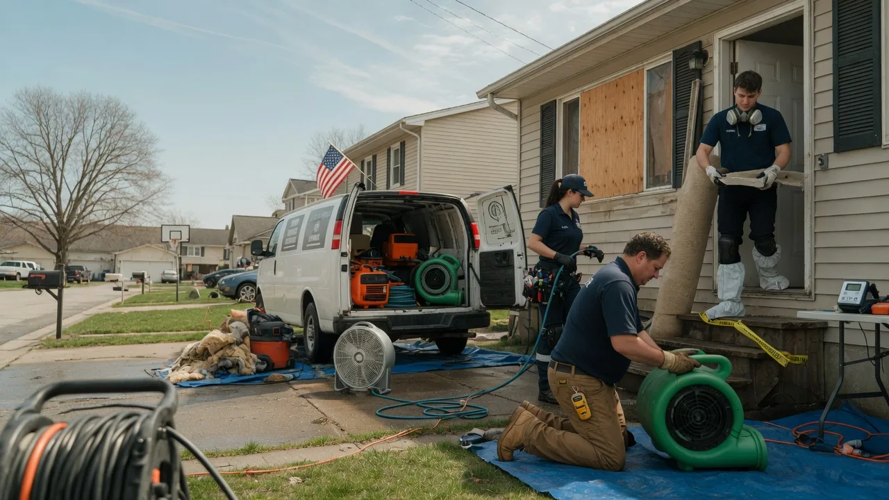 Water Damage Restoration in Mount Hermon, KY near me